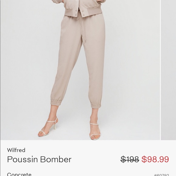 Wilfred Bomber Jacket from Aritzia- size XS - Picture 6 of 7